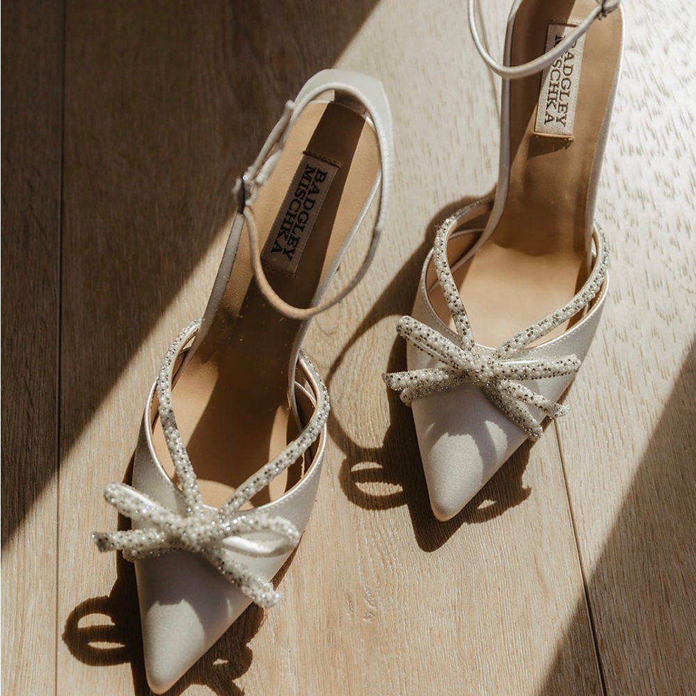Badgley Mischka Ann Bridal Heels